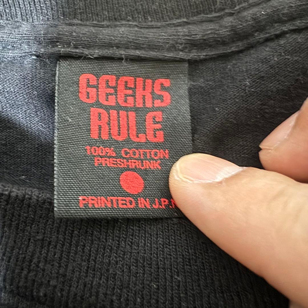 エヴァンゲリオン　GEEKS RULE Tシャツ　XL
