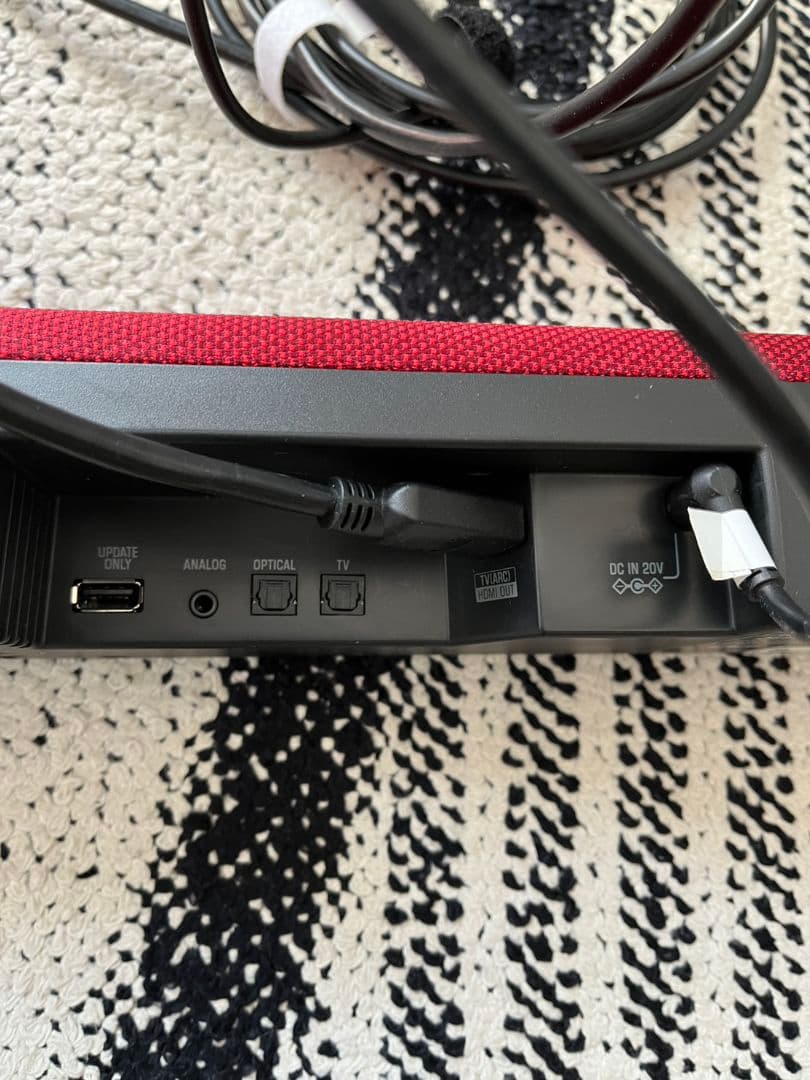 Yamaha サウンドバー レッド　SR - C20A