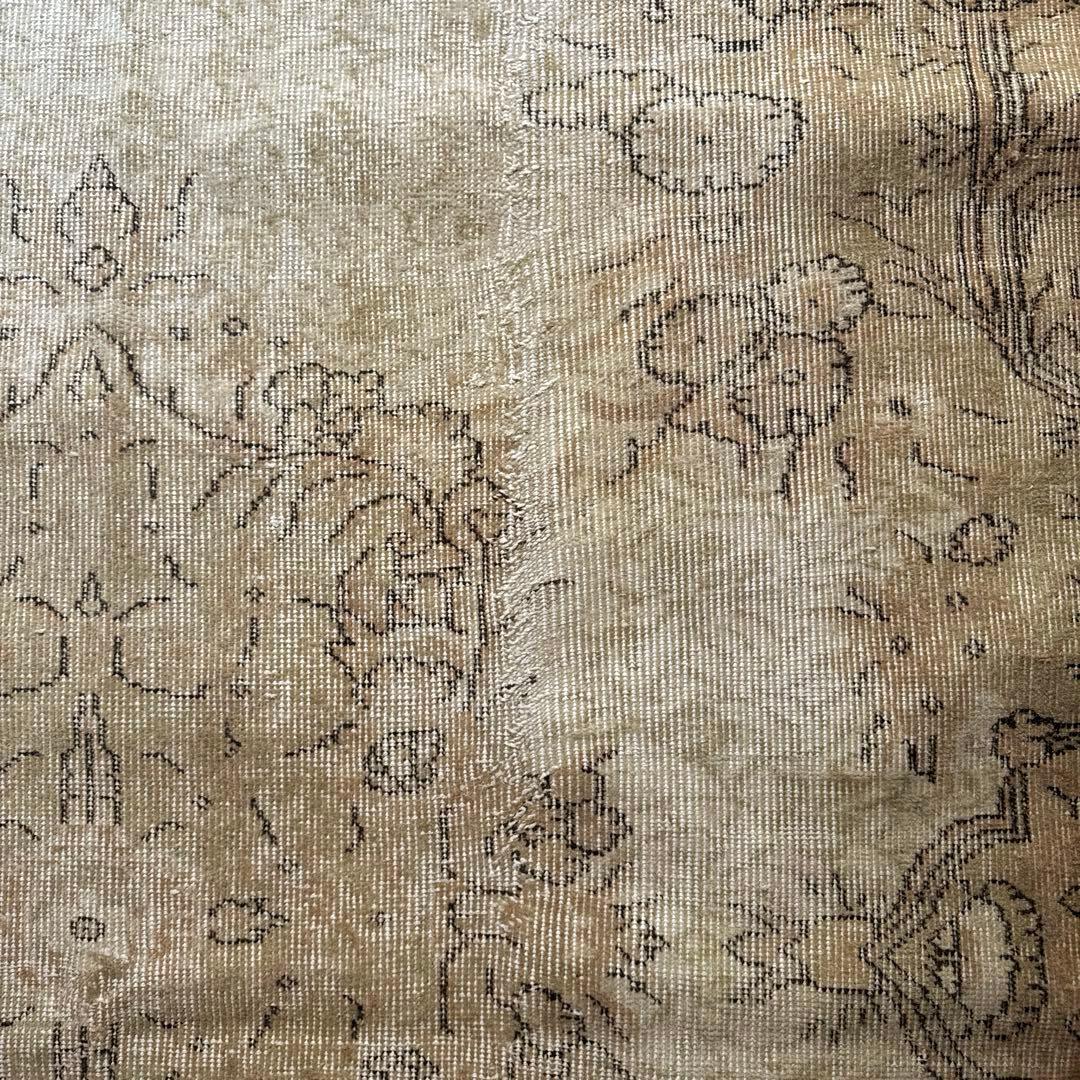 ショウちゃん　超大判150×277ナチュラルトルコヴィンテージラグ