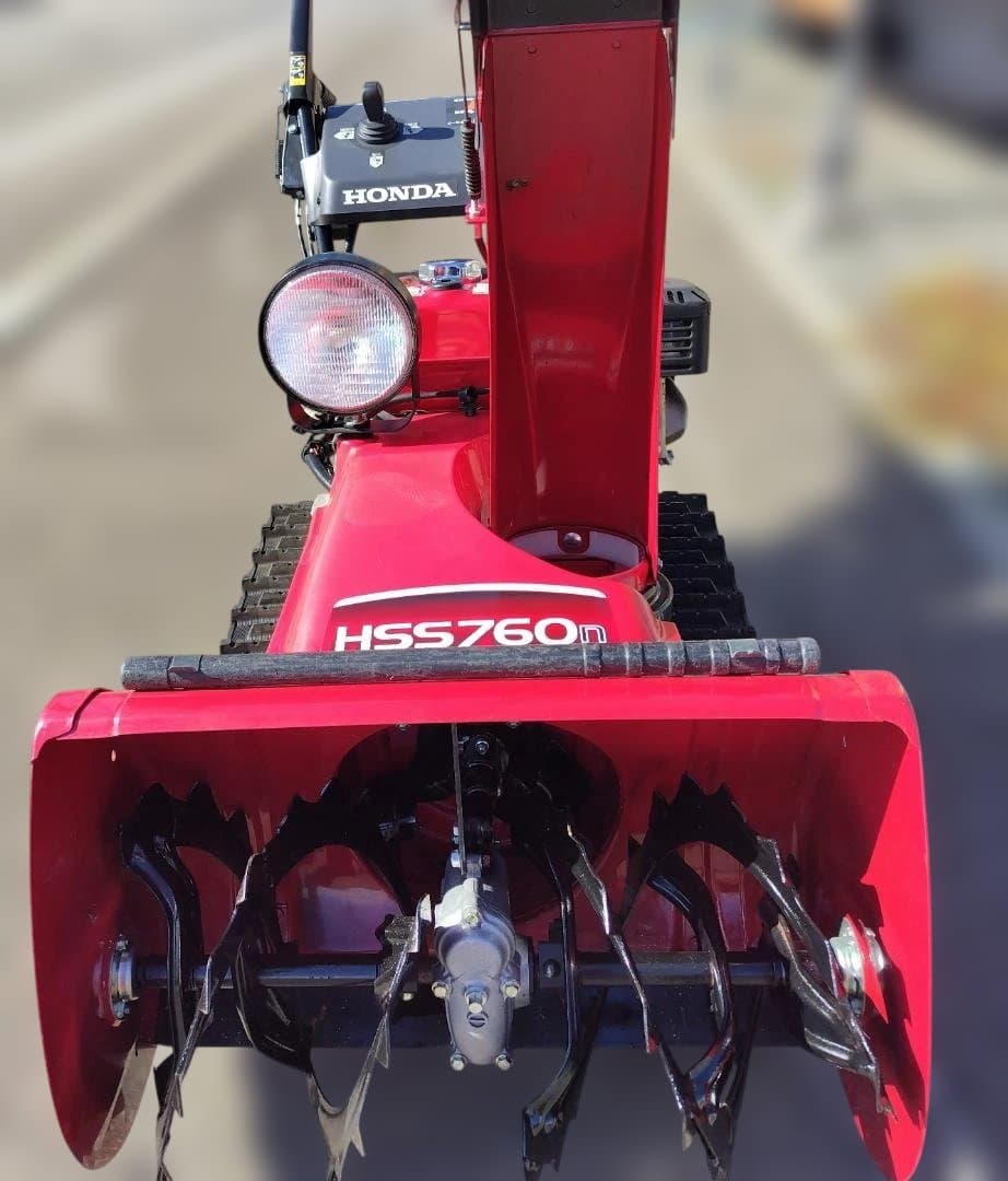 北海道　道北発　ホンダ除雪機 HSS760n(J) エンジン始動OK