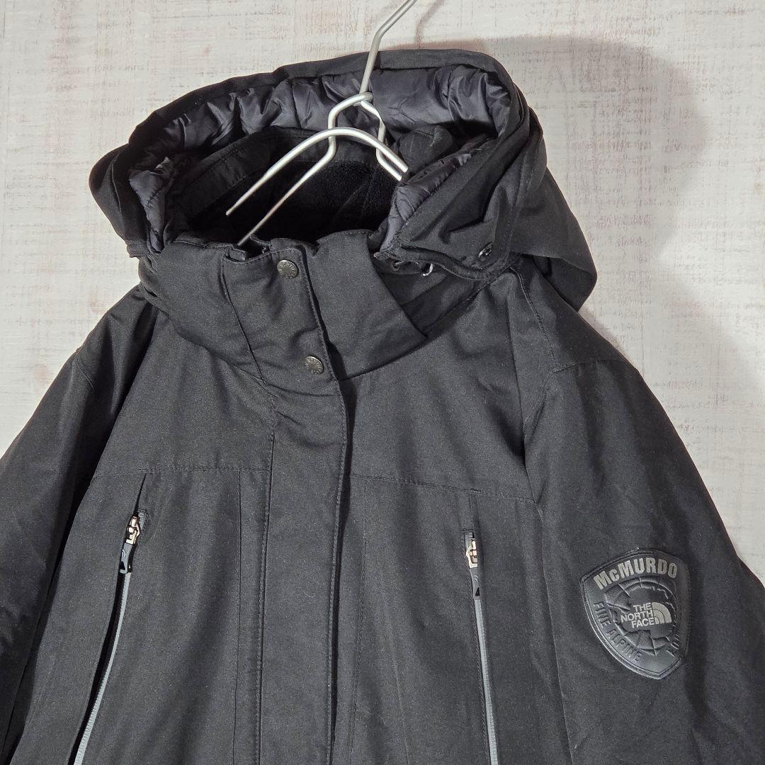 美品✨️極暖✨️ノースフェイス マクマード ロングダウンコート 黒 M