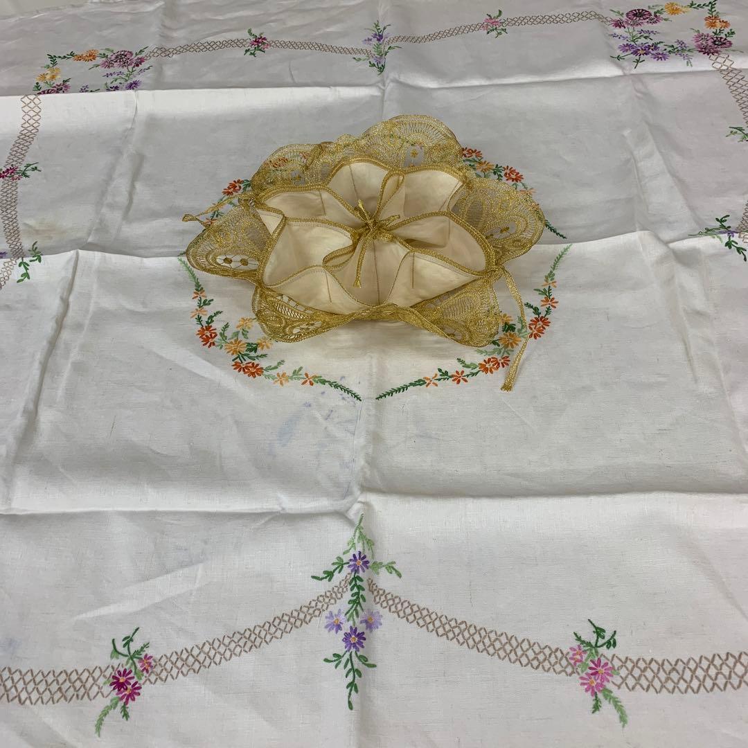 スイスビンテージテーブルクロス