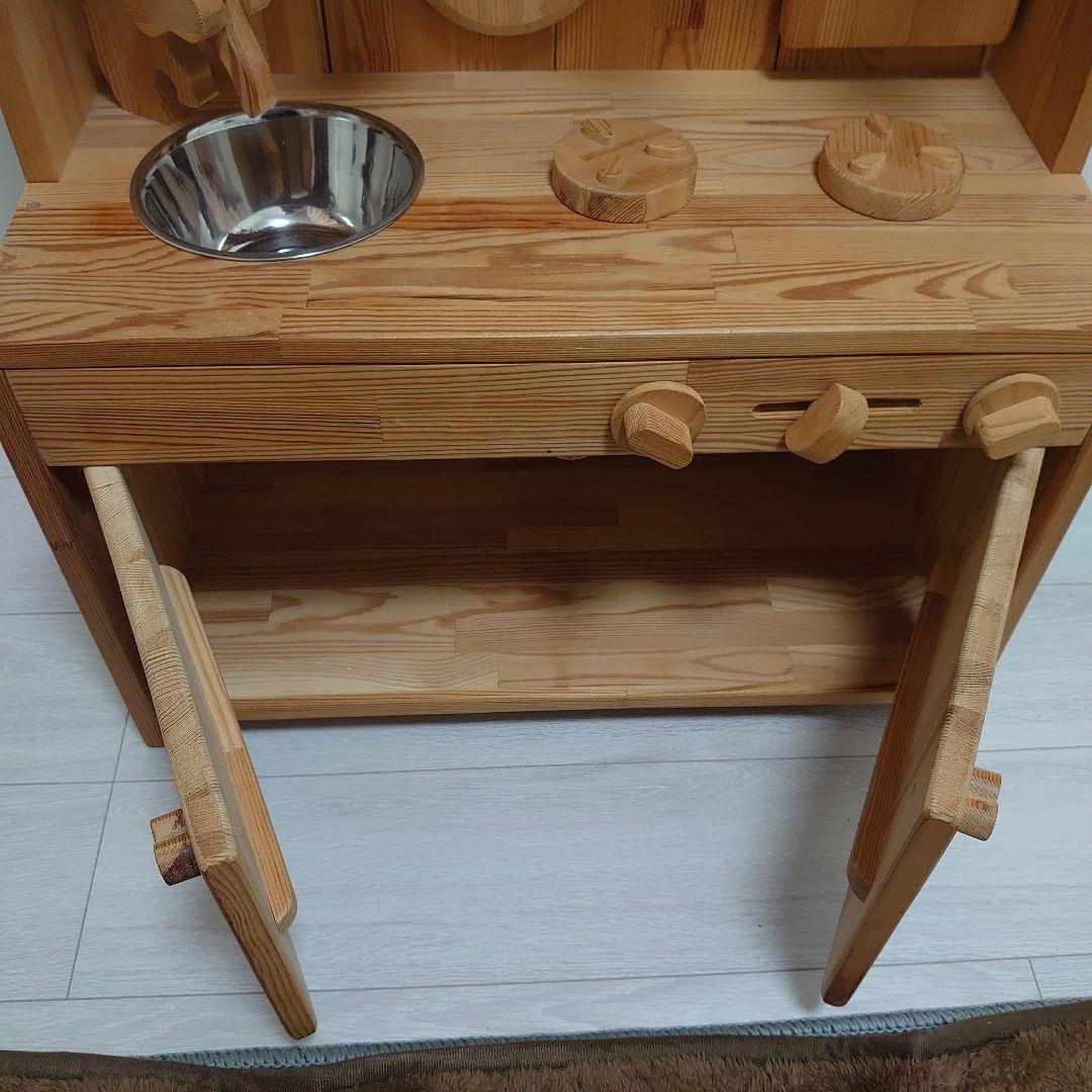 m*a様 おままごとキッチン キッチンセット　職人 手作り 木製 日本製