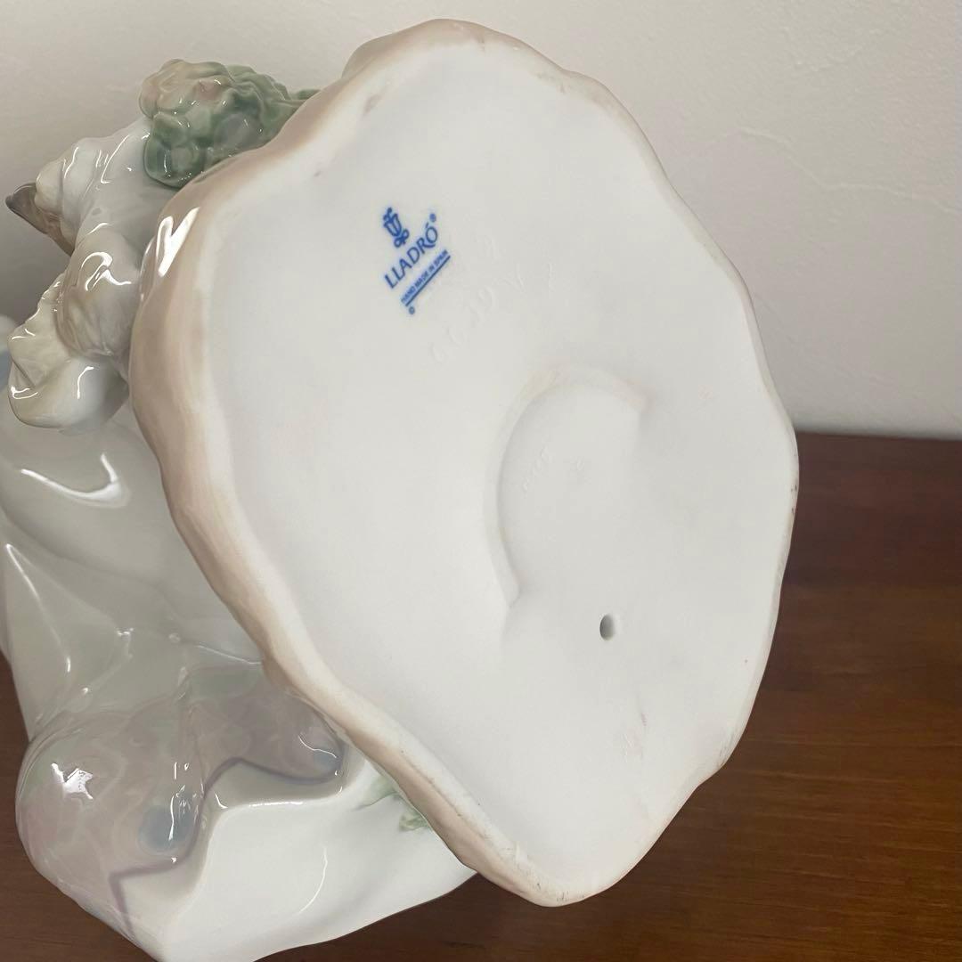 LLADRO リヤドロ 『 女性と犬 』 置物 高さ37㎝ ‼︎