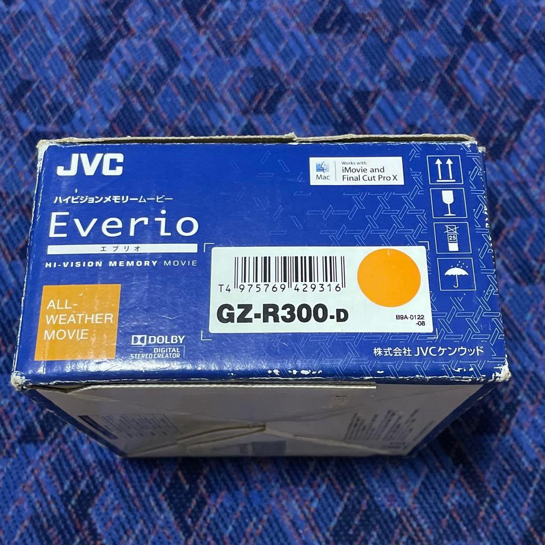 花*吉様 JVC Everio GZ-R300D 防水ビデオカメラ オレンジ