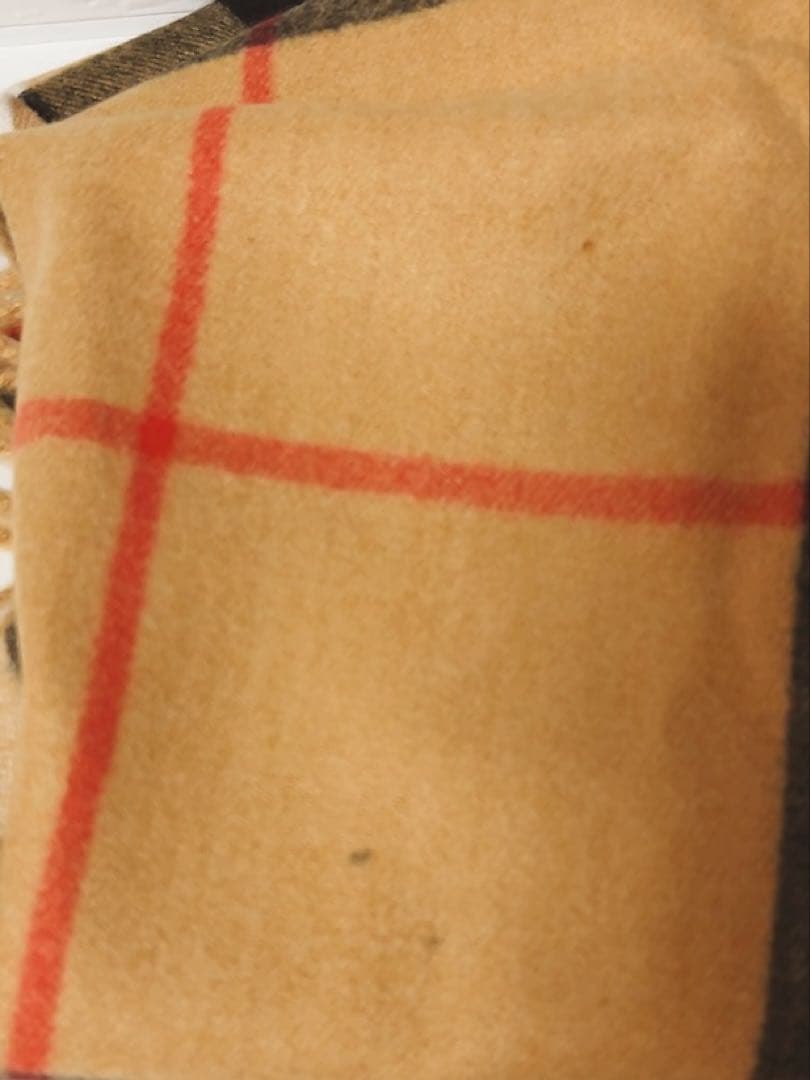 バーバリー　BURBERRY マフラー　バーバリーチェック　カシミヤ　シルク