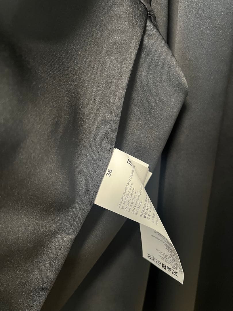 Maison Margiela マルジェラ サテンコクーンワンピース