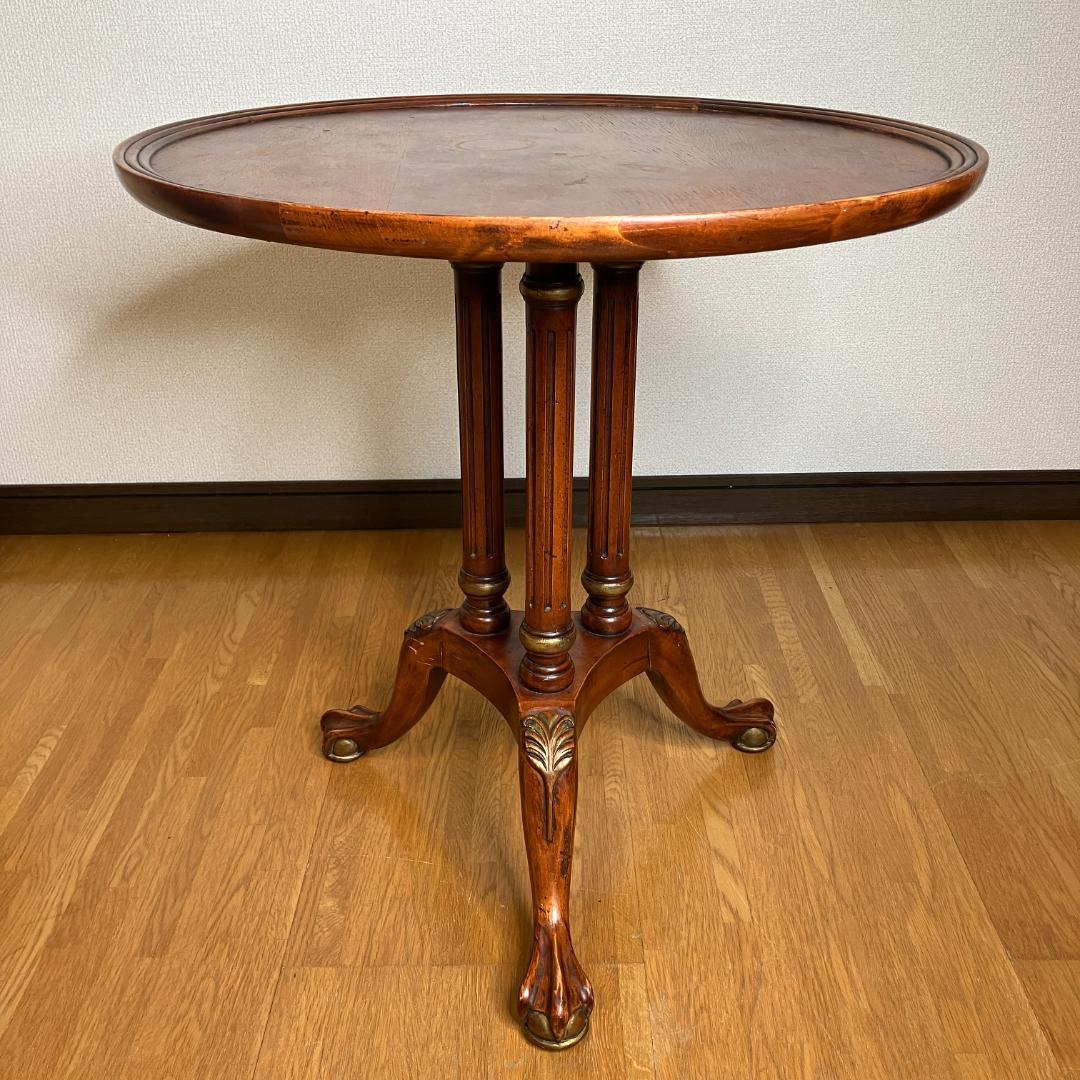 【アンティーク】ヴィンテージ レトロ コーヒーテーブル サイドテーブル 英国風