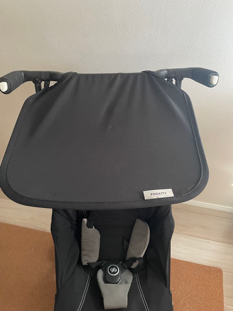 gb 折りたたみベビーカー ブラック　ポキット