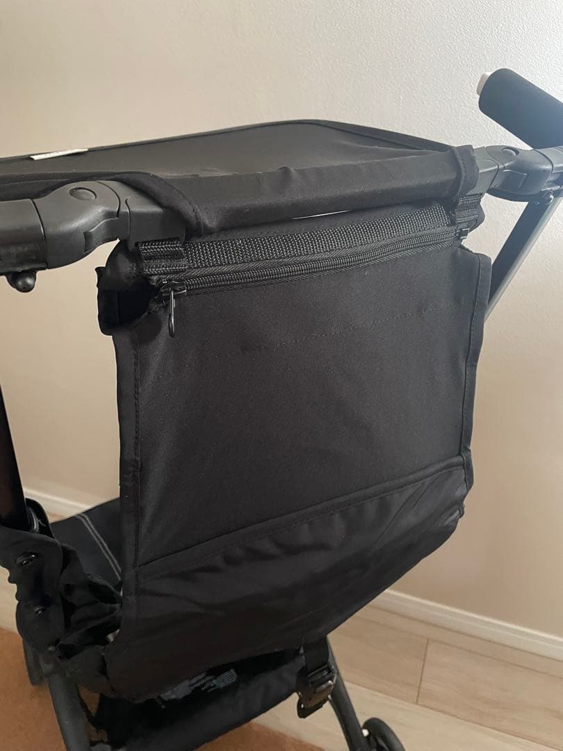gb 折りたたみベビーカー ブラック　ポキット