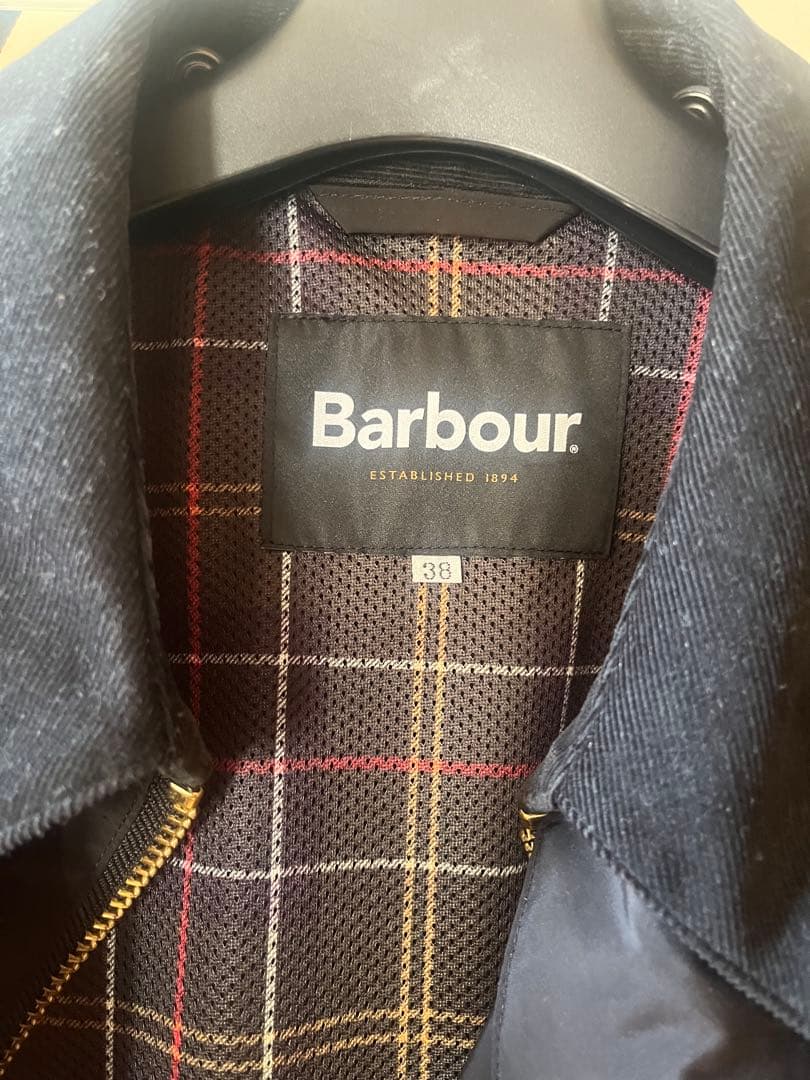 Barbour ブラック アウター サイズ38