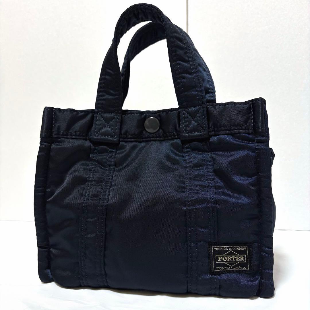 超美品✨大人気 ヘッドポーター タンカー トートバッグXS ネイビー 藤原ヒロシ
