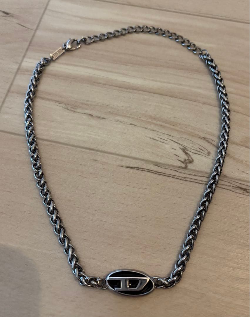 DIESEL シルバー チェーンネックレス