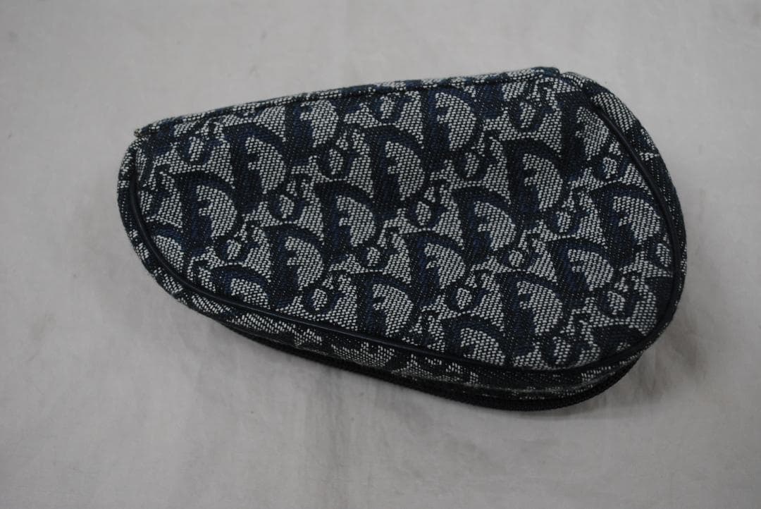 [1891]Christian Dior ディオール トロッター サドル ポーチ