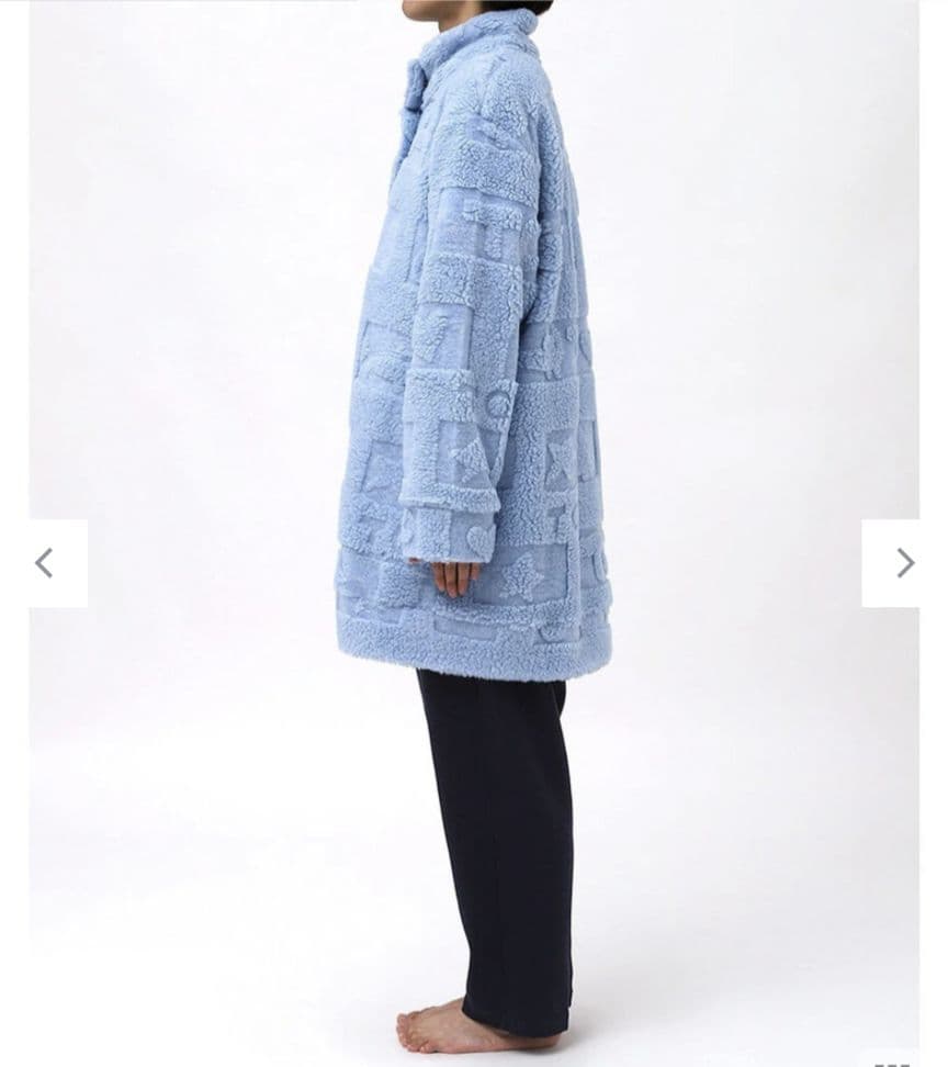 新品タグ付き ワコール ツモリチサト ローブ ガウン ルームウェア ボア L