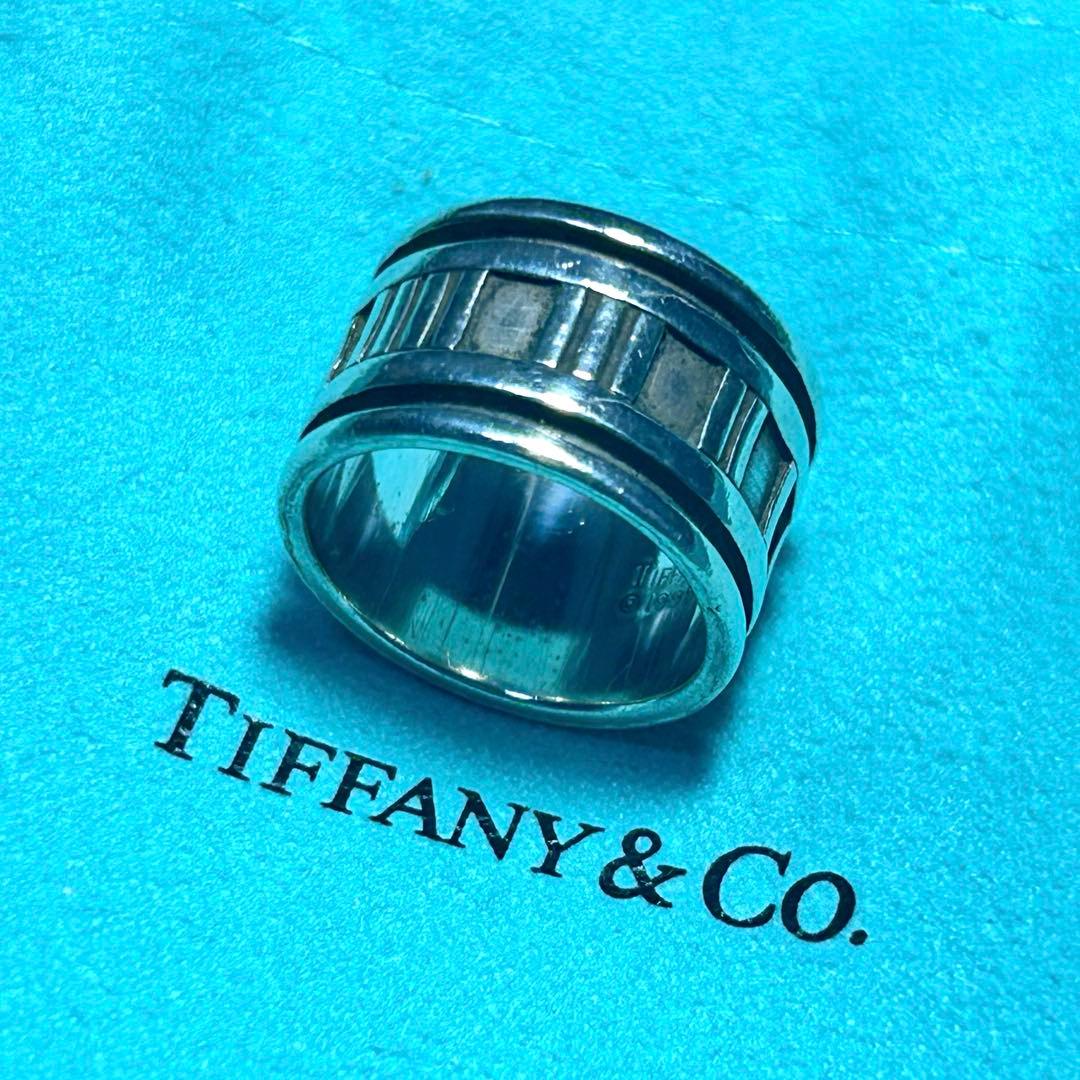 ティファニー アトラスワイドリング SV925 約11号 ユニセックス