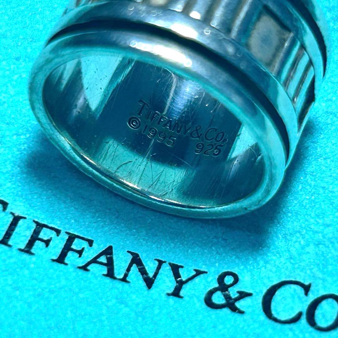 ティファニー アトラスワイドリング SV925 約11号 ユニセックス