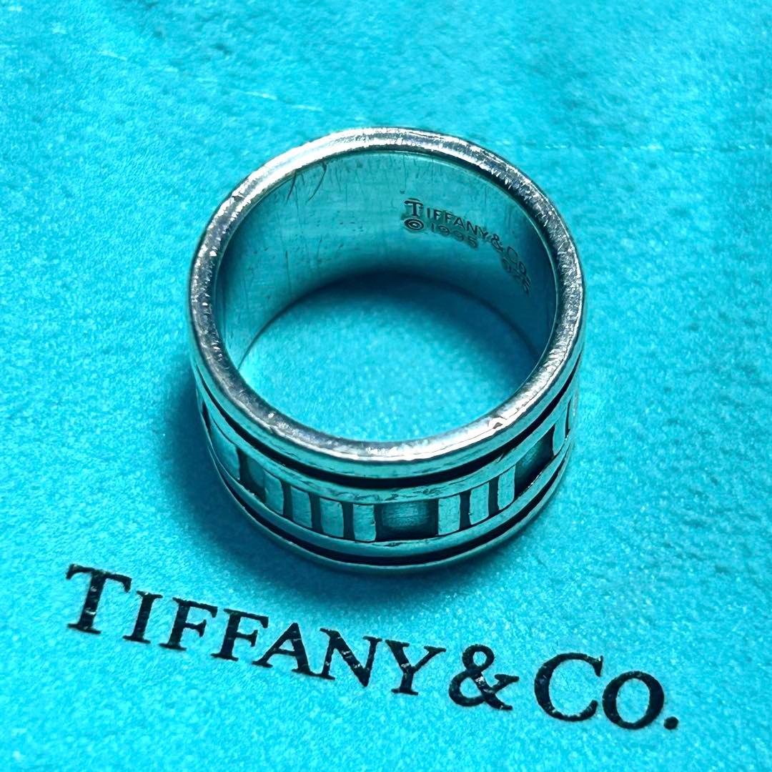 ティファニー アトラスワイドリング SV925 約11号 ユニセックス