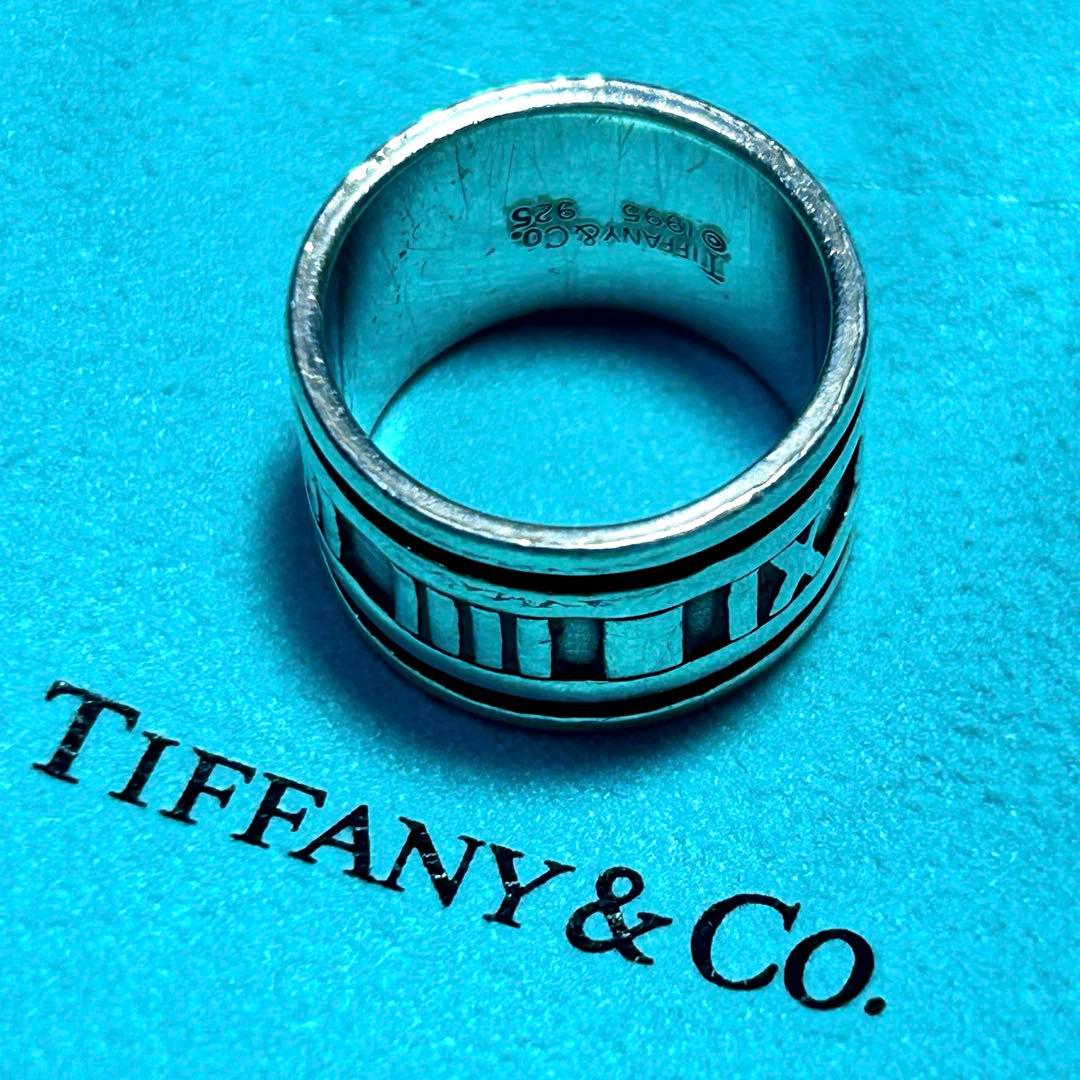 ティファニー アトラスワイドリング SV925 約11号 ユニセックス