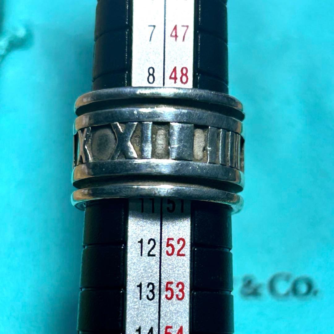 ティファニー アトラスワイドリング SV925 約11号 ユニセックス