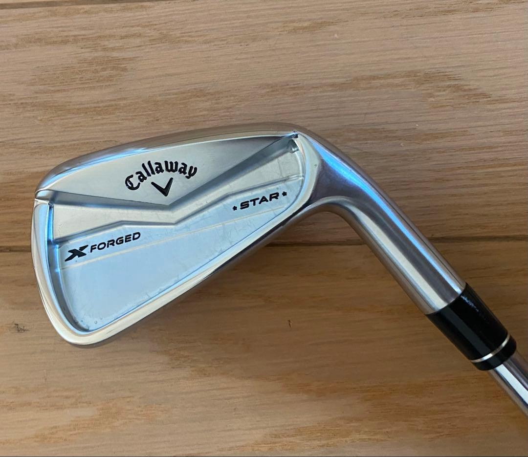 美品キャロウェイエックスフォージド スター アイアンモーダスシャフト6本セット