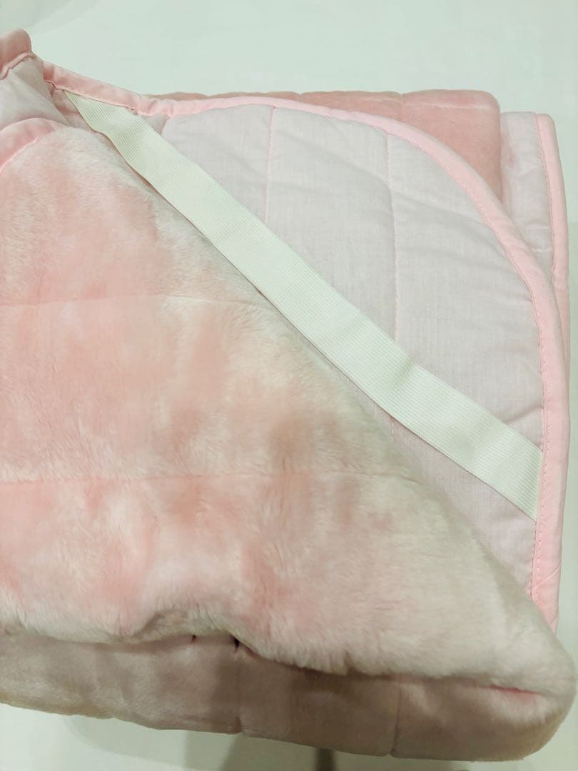 CELINE 新品　セリーヌ　アクリルボア敷きパッドシーツ　シングル　ロゴ刺繍