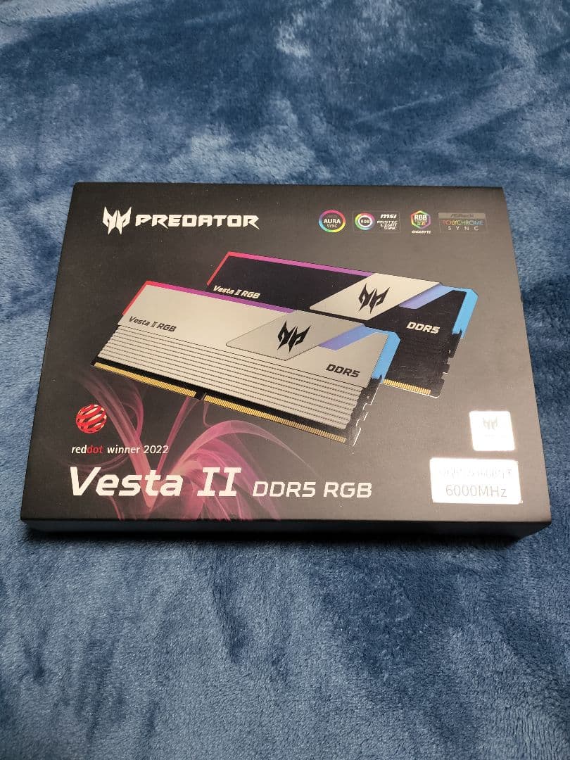 Acer PredatorVesta Ⅱ DDR5 32GB 16GB×2