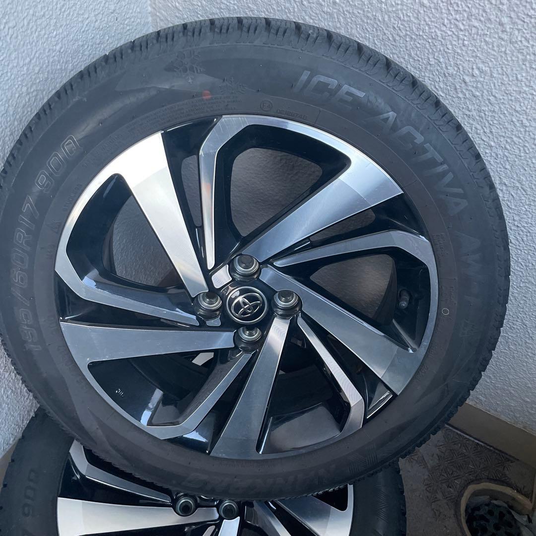 足*旅様 中古トヨタライズ純正ホイール４本セット 195/60 R17 スタッド