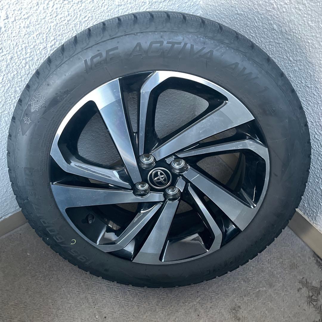 足*旅様 中古トヨタライズ純正ホイール４本セット 195/60 R17 スタッド
