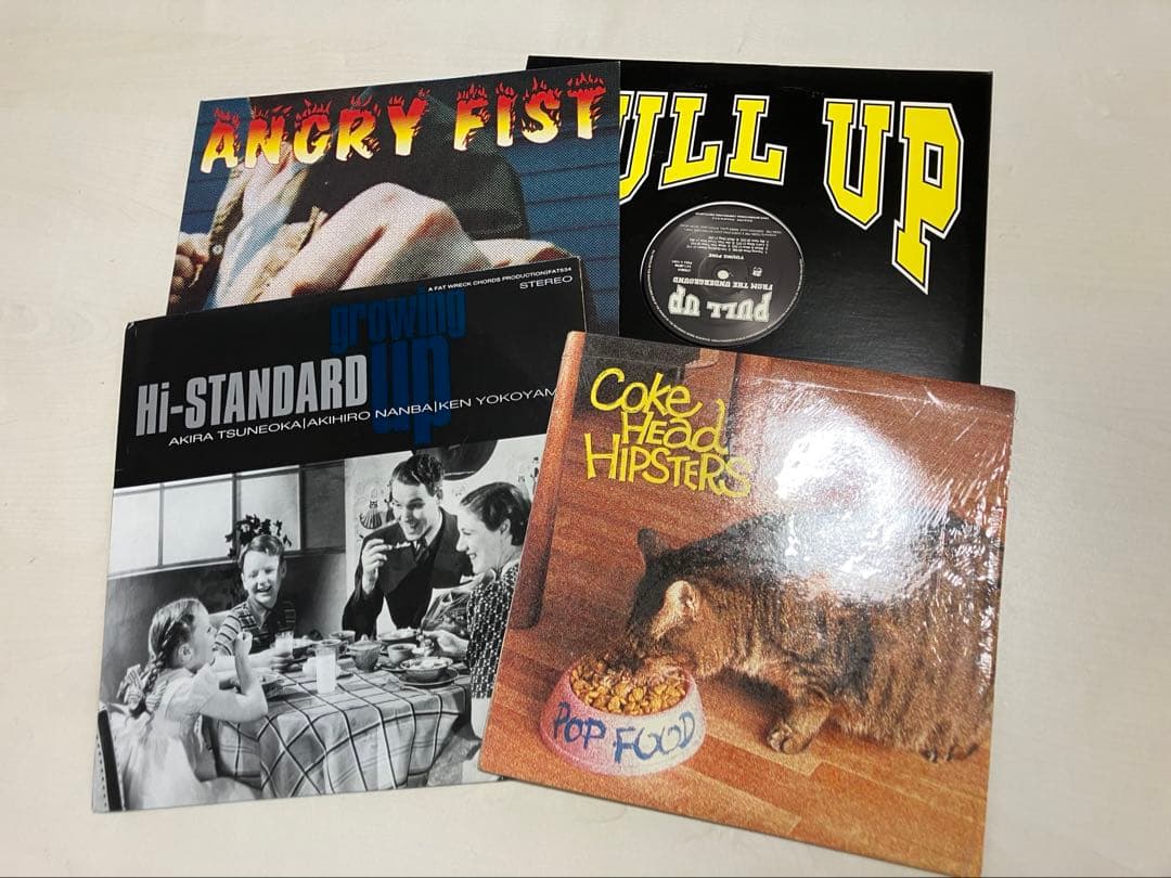 レア美品Hi-STANDARD LPレコード2枚&レコード2枚アナログ4枚セット