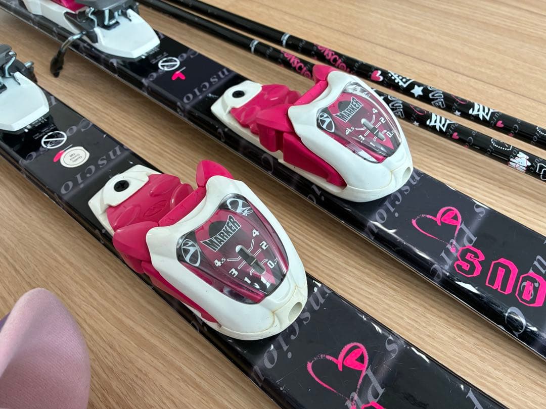 PURE CONSCIOUS ジュニアスキー4点セット レディース 女の子キッズ