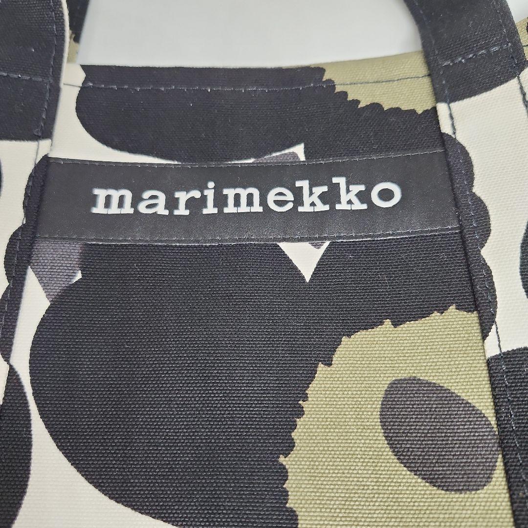 美品 マリメッコ marimekko ピエニ ウニッコ セイディ バッグ 黒