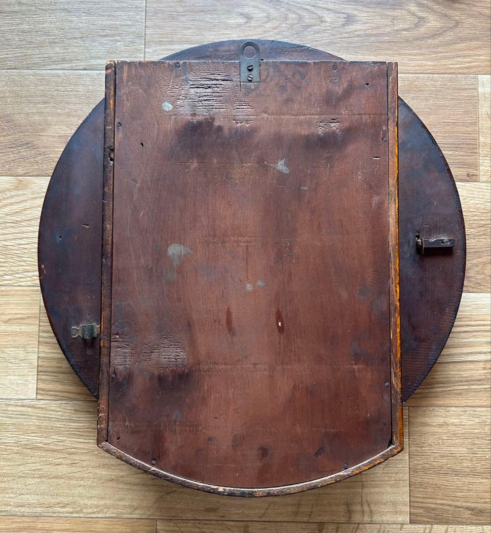 柱時計　掛時計　ゼンマイ　整備済　オーバーホール　レトロ　アンティーク　18