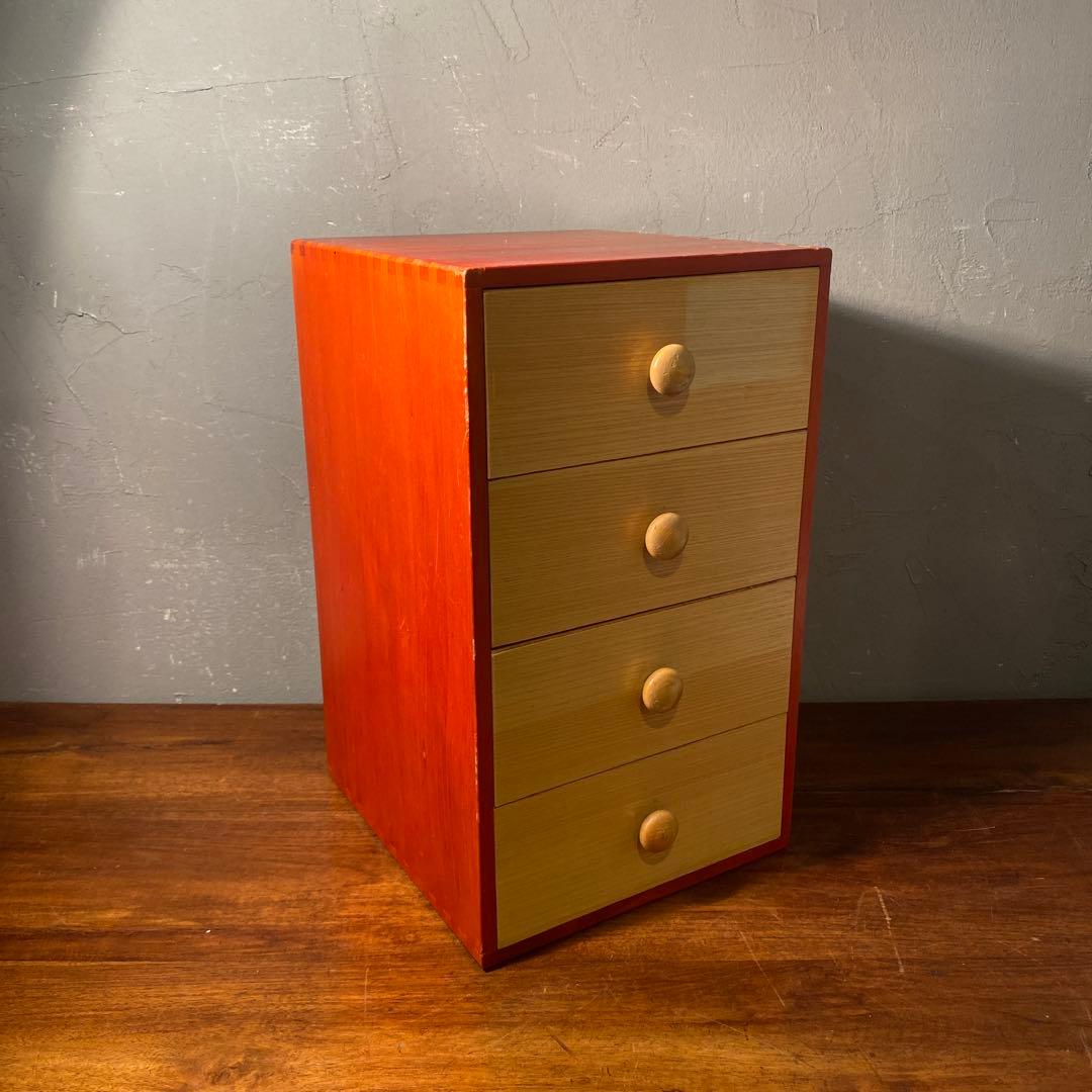 昭和レトロ レトロポップ 小引き出し ヴィンテージ ミッドセンチュリー