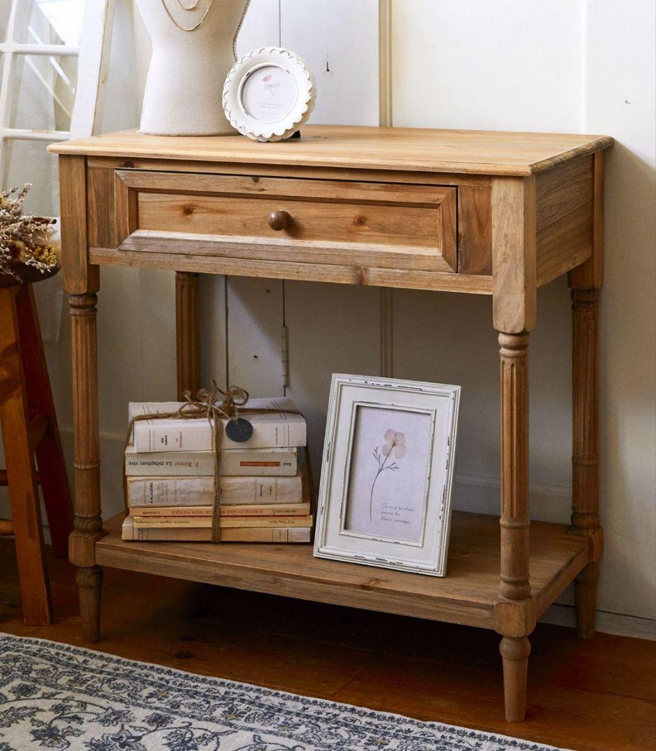 WEB限定コンソールテーブル／ナチュラルフレンチアンティーク