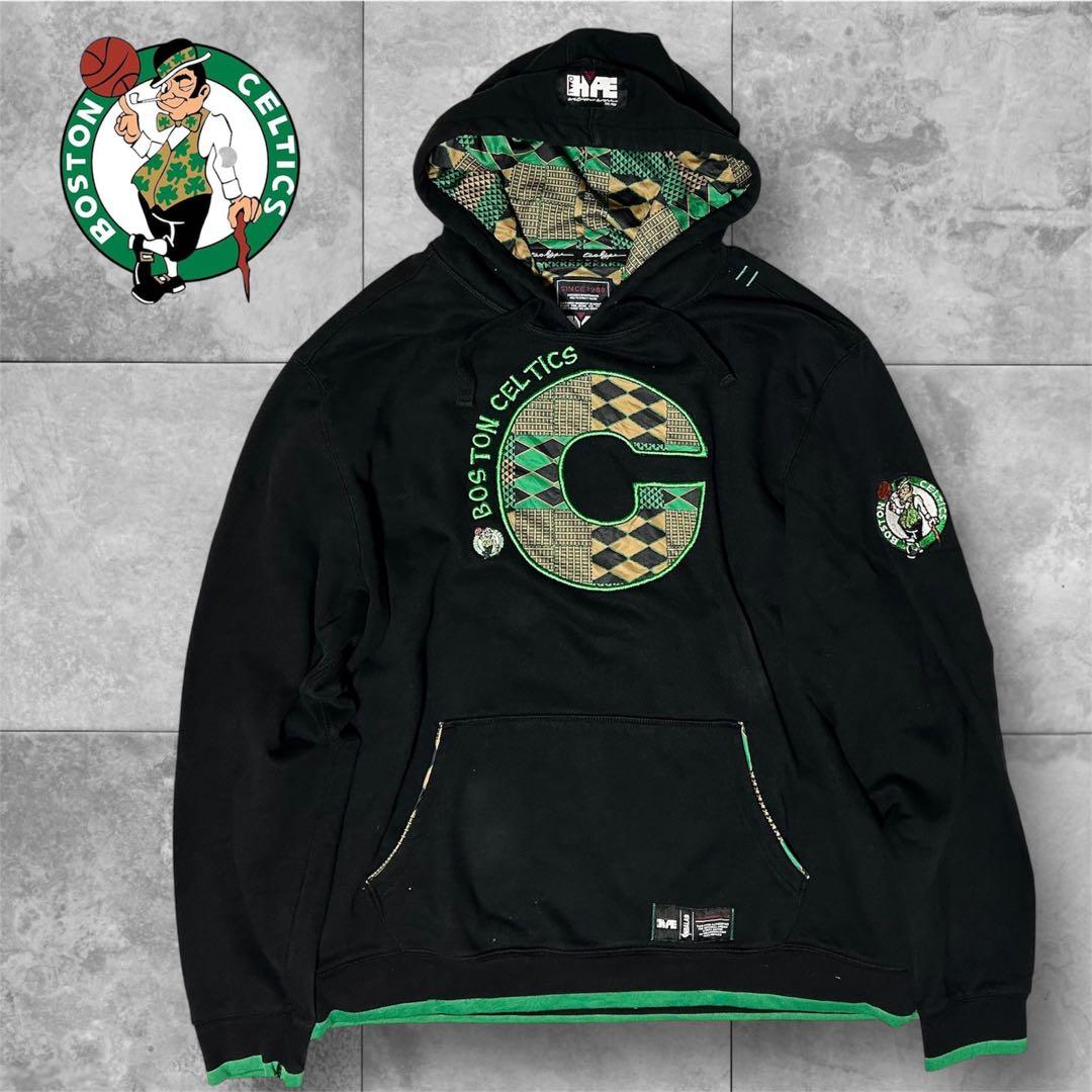 ウェア 90's NBA Boston Celtics Pullover Hoodie