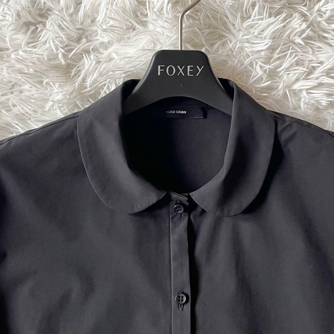 極美品✨ ヨーコチャン ショートスリーブサイドラッフルブラウス 25年モデル