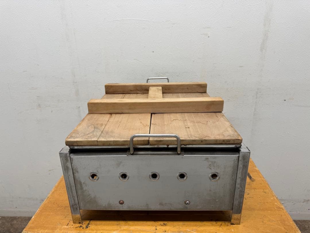 おでん鍋　６つ切り　２連　都市ガス　居酒屋　W７２０ｘD４００ｘH２２０ｍｍ