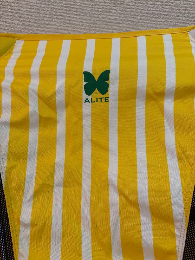 エーライト マンティスチェア イエロー系 美品 ゆるキャン