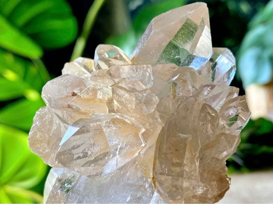 バーナクル　ヒマラヤ水晶　マニカラン産　天然石　水晶クラスター　タイムリンク