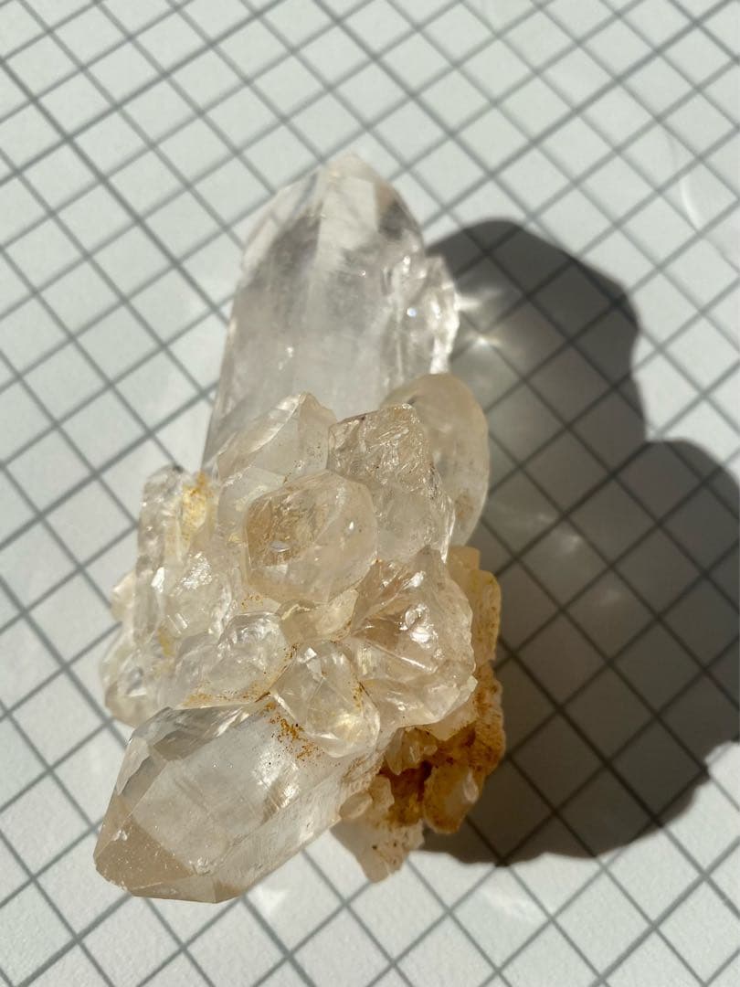 バーナクル　ヒマラヤ水晶　マニカラン産　天然石　水晶クラスター　タイムリンク