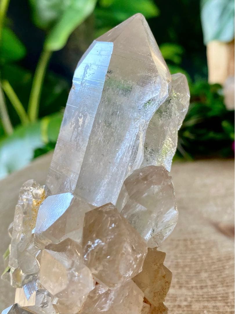 バーナクル　ヒマラヤ水晶　マニカラン産　天然石　水晶クラスター　タイムリンク