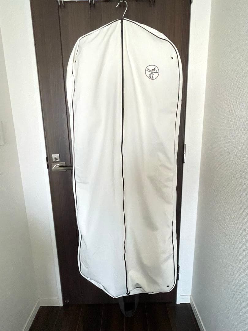 【新品未使用】エルメス　コート　黒　40 レディース