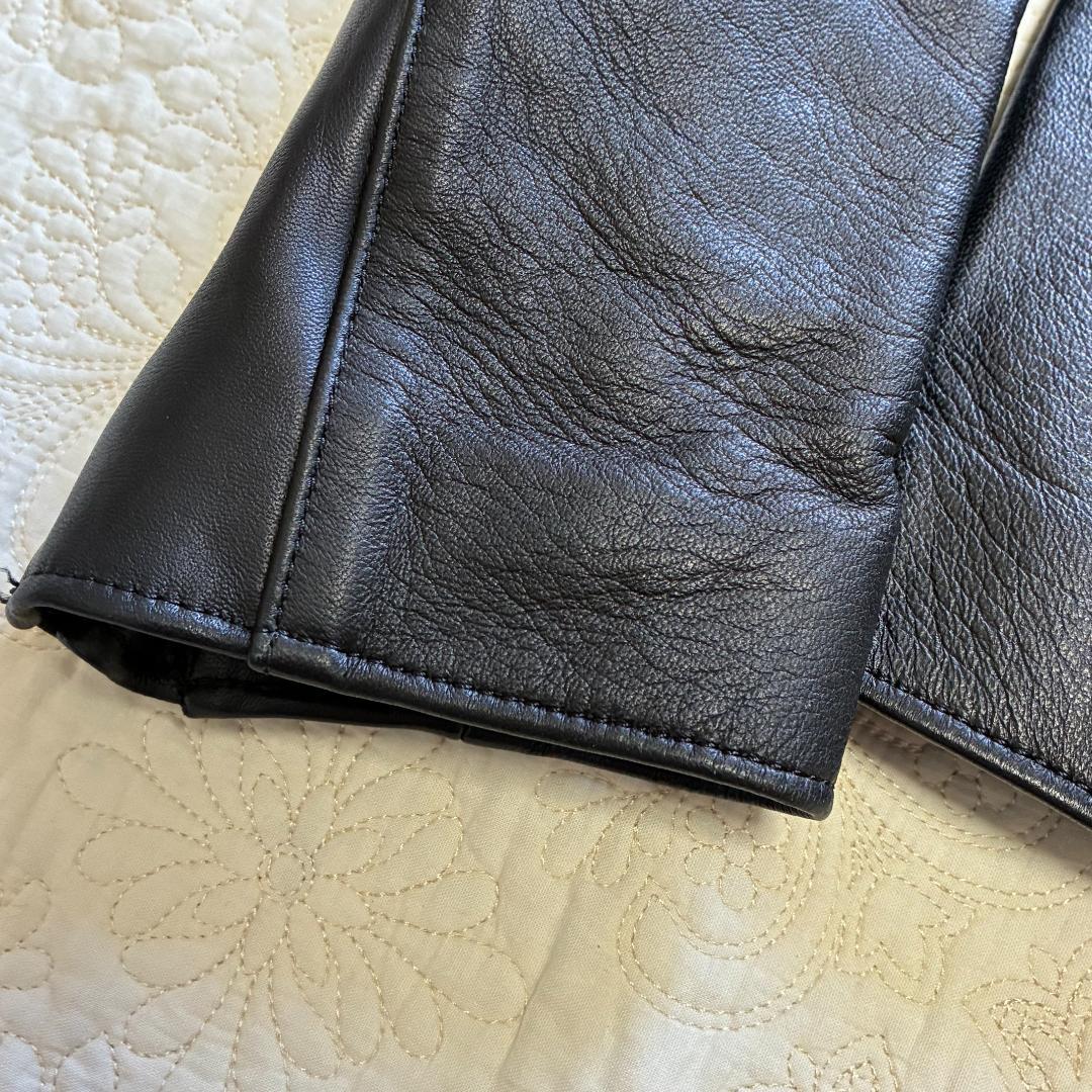 【即日発送】極美品 LIDNMリドム　シングルライダースジャケット　シープスキン