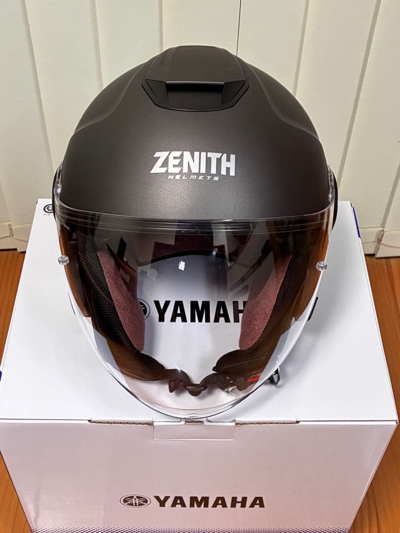 ZENITH ジェットヘルメット YJ-22Ⅱ 新色チタニウム Lサイズ