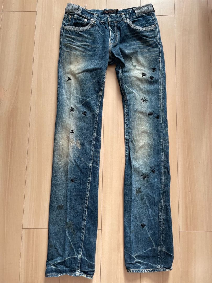 【ぷるるんゼリー】アンダーカバー蝿デニム蜘蛛ハエクモ GURUGURU期