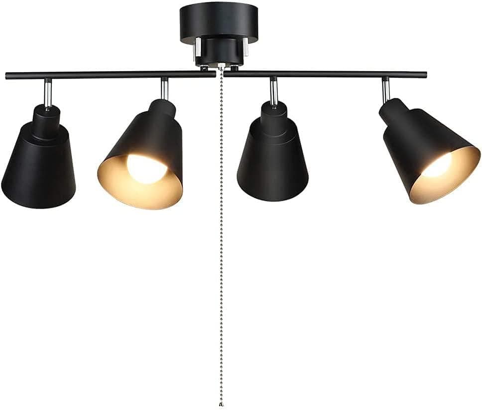 Depuley シーリングライト 4灯 レトロ オシャレ ペンダントライト スa