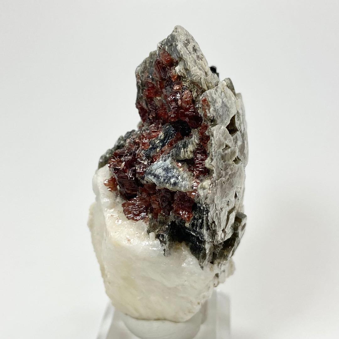 ガーネット　マイカ　アルバイト　ショール　鉱物標本　原石　天然石　ストーン