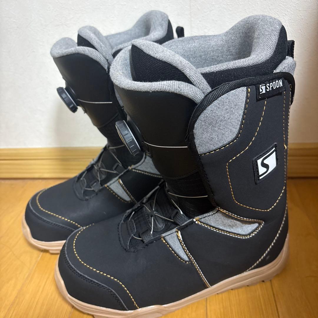 【美品】SPOON スノーボードブーツ 24.0-24.5