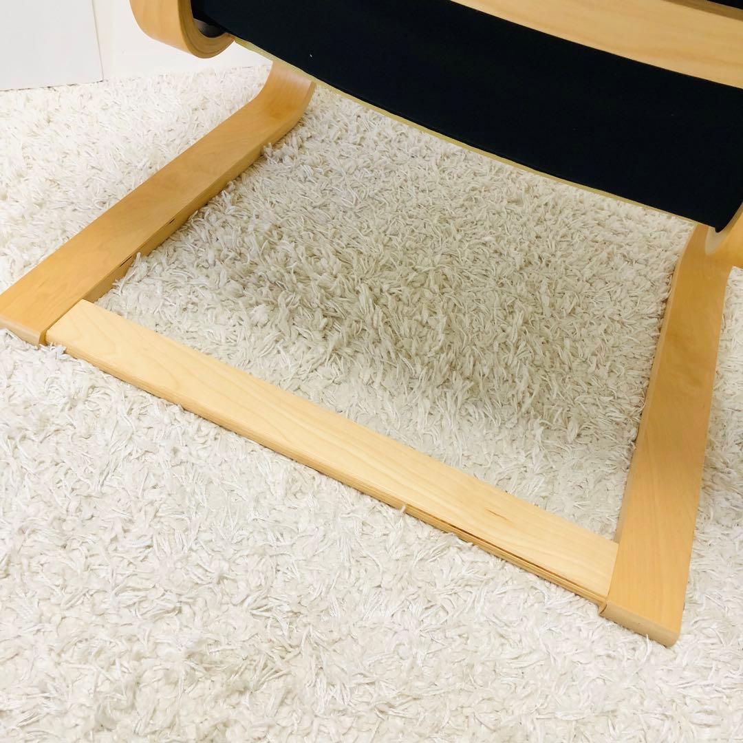 IKEA ポエング　パーソナルチェア　1人掛け　ブラック